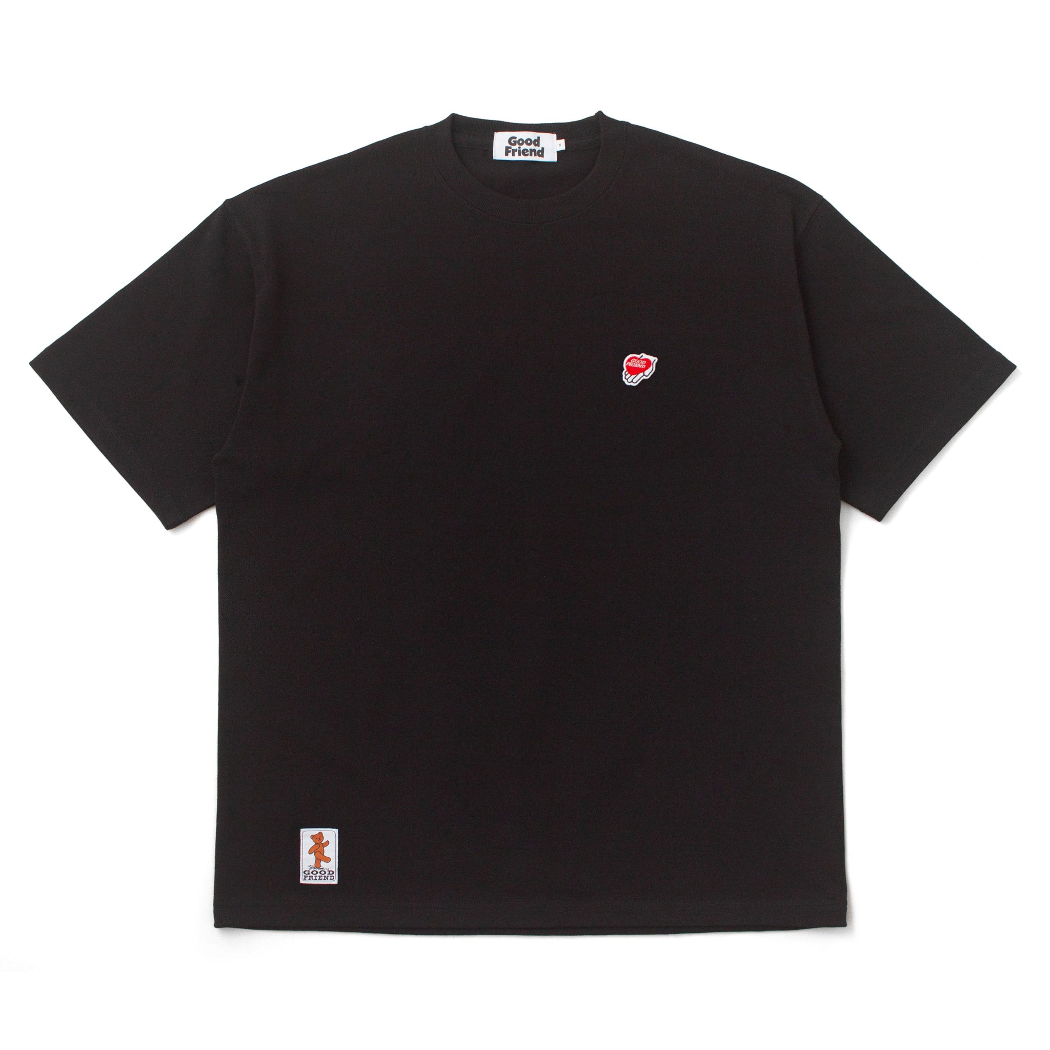 LUXE/R】(45795)Heart柄コード刺繡ベアTシャツ | LUXE/R