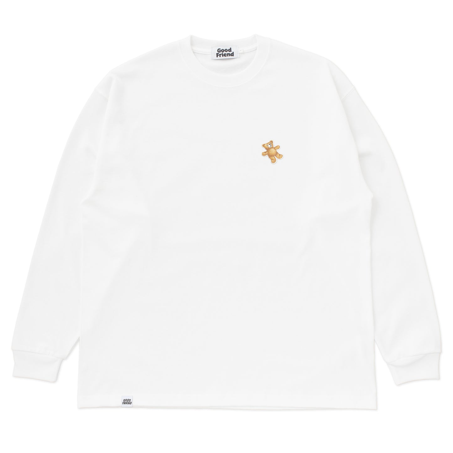 Baby Bear "Over Sized" L/S T-shirt (White)