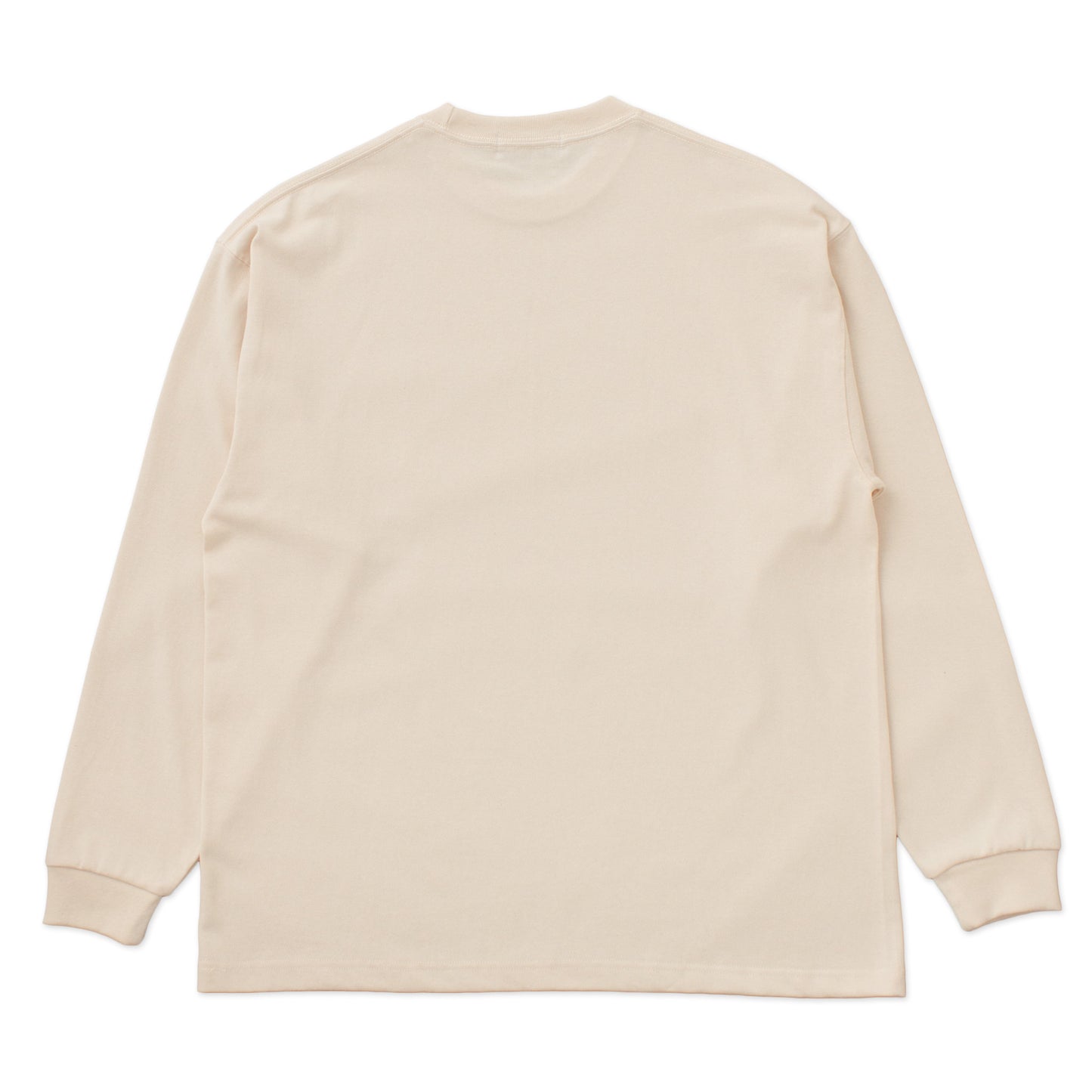 Bear-Face"Over Sized" L/S T-shirt (Vanilla)