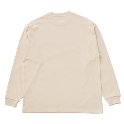 Bear-Face"Over Sized" L/S T-shirt (Vanilla)
