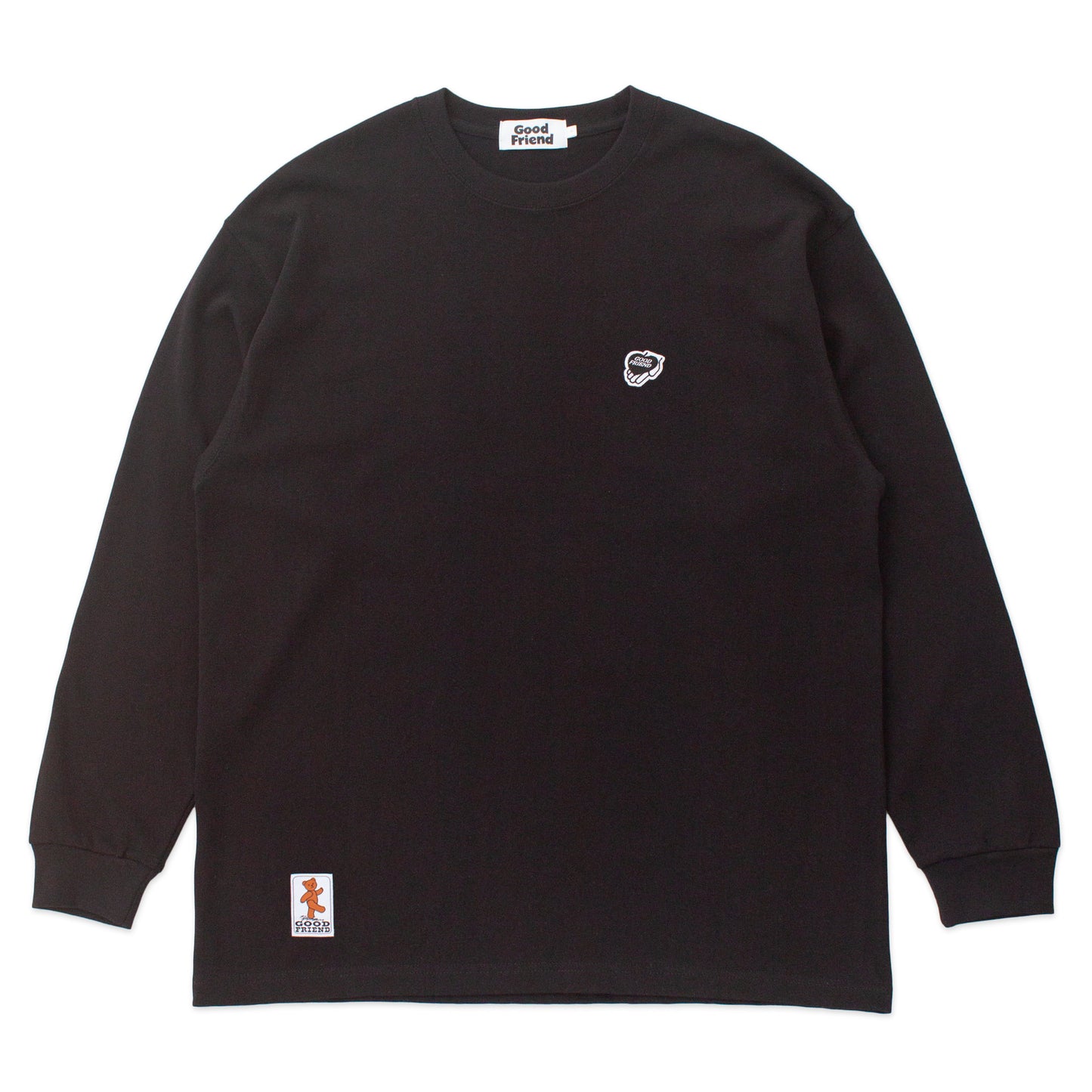 Heart-Logo "Over Sized" L/S T-shirt (Black)