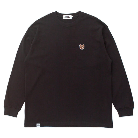 Bear-Face "Over Sized" L/S T-shirt (Black)