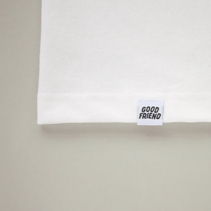 Bear-Face "Over Sized" L/S T-shirt (White)