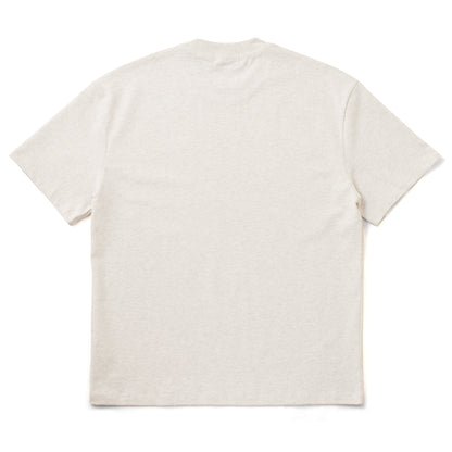【7月7日再入荷】Heart-Logo Over Sized T-shirt (Oatmeal)
