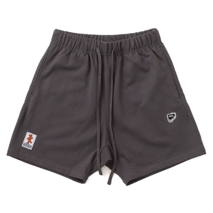 Heart-Logo Sweat Shorts (Dark Grey)