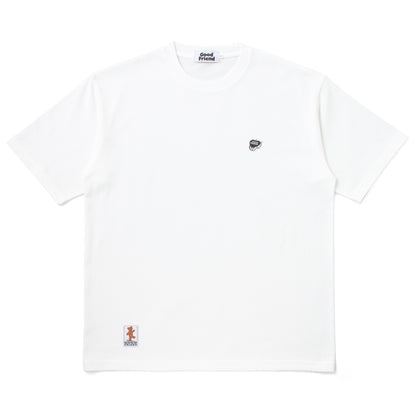 Heart-Logo Over Sized T-shirt (White)