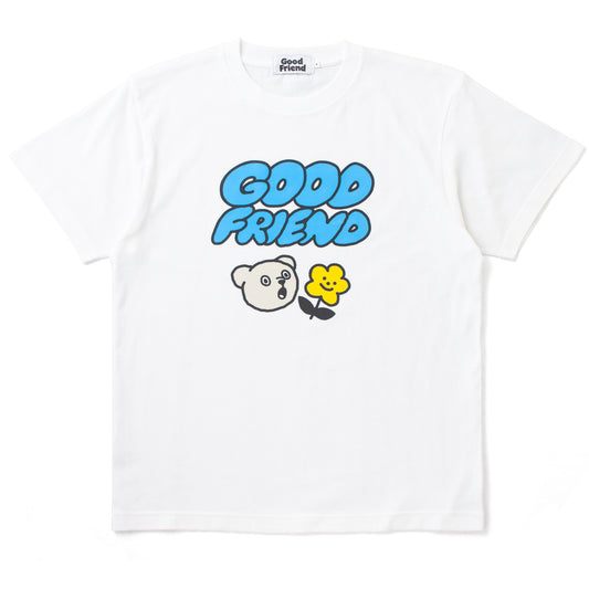 Flower Bear T-shirt (White)