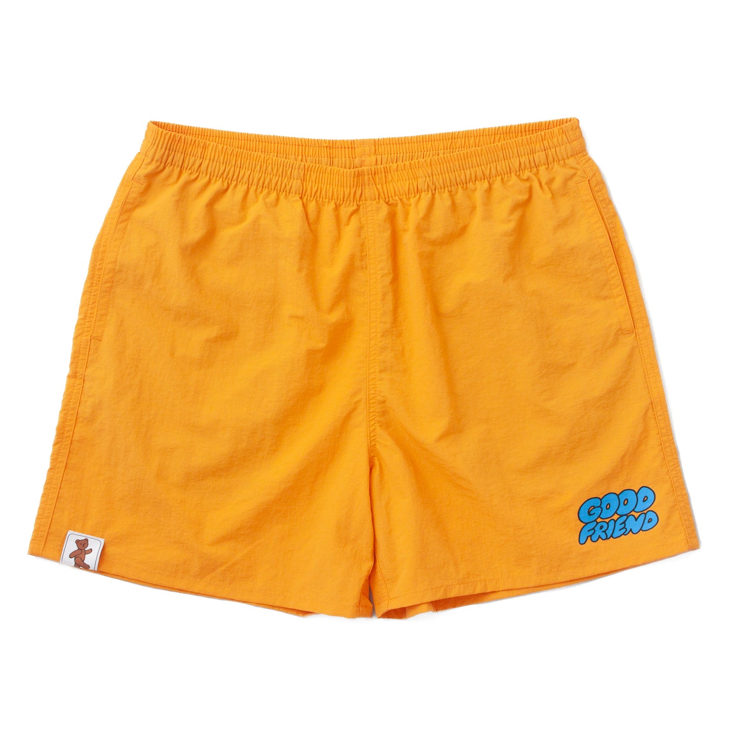 Easy Drawing Nylon Shorts (Orange)