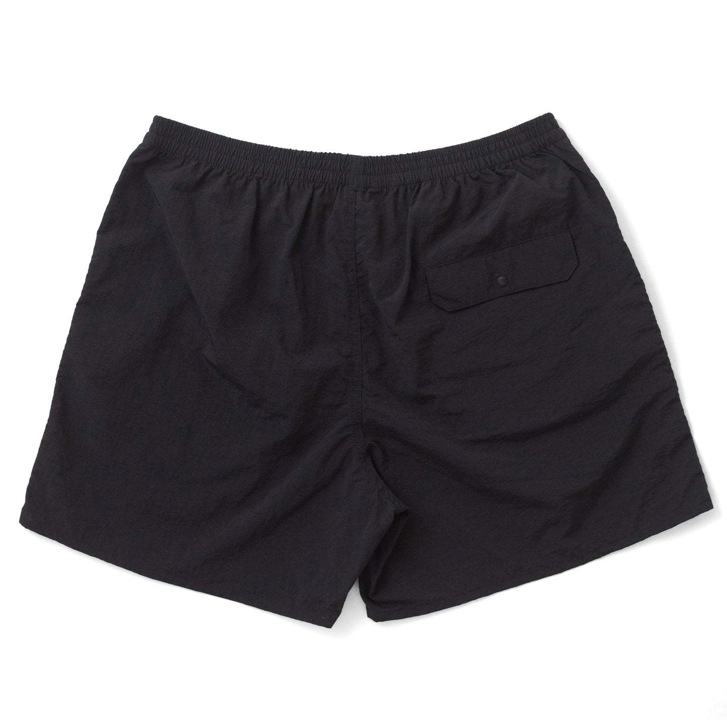 Easy Drawing Nylon Shorts (Black)