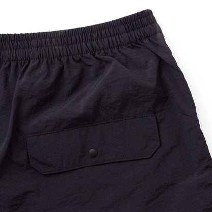 Easy Drawing Nylon Shorts (Black)