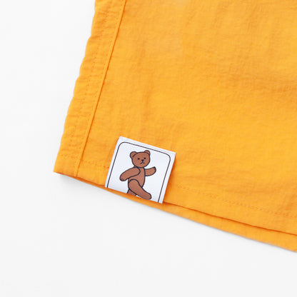 Easy Drawing Nylon Shorts (Orange)