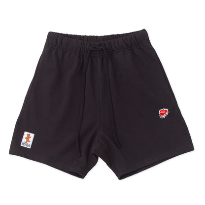 Heart-Logo Sweat Shorts (Black)