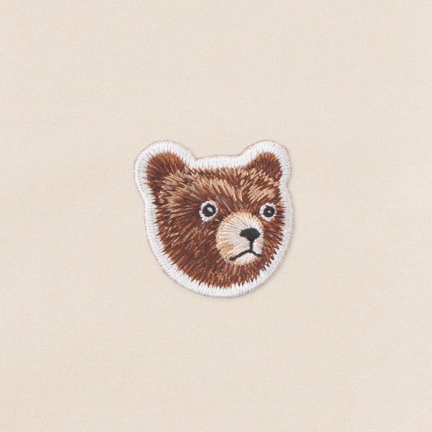 Bear-Face"Over Sized" L/S T-shirt (Vanilla)
