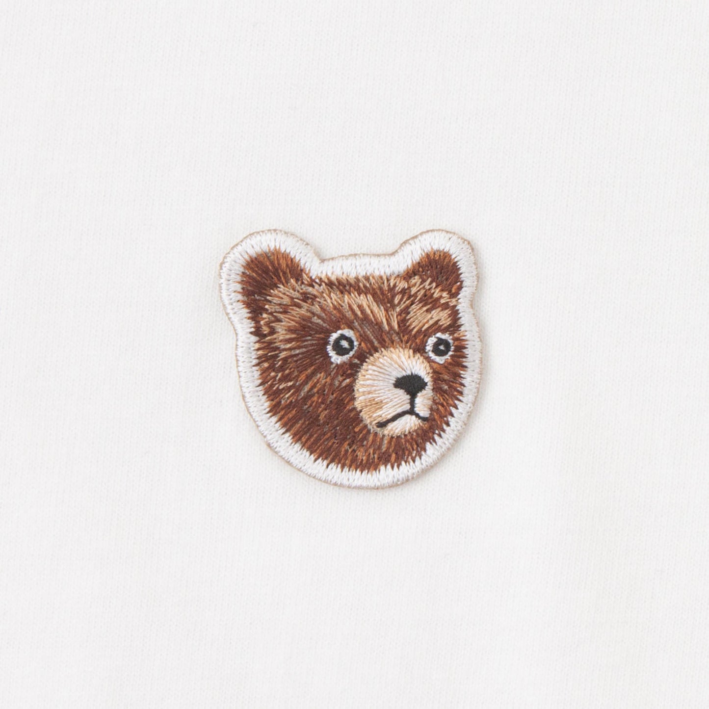 Bear-Face "Over Sized" L/S T-shirt (White)