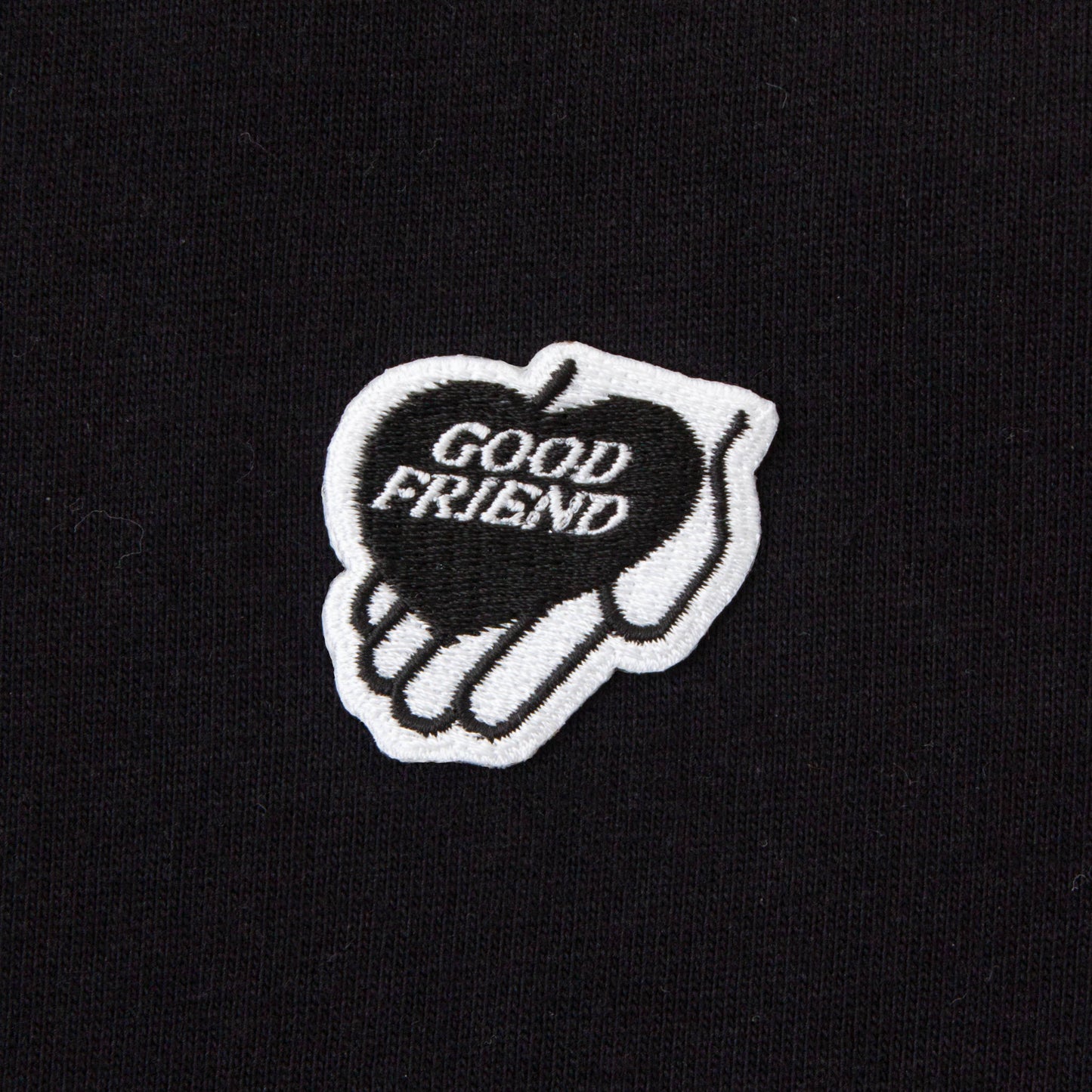 Heart-Logo "Over Sized" L/S T-shirt (Black)