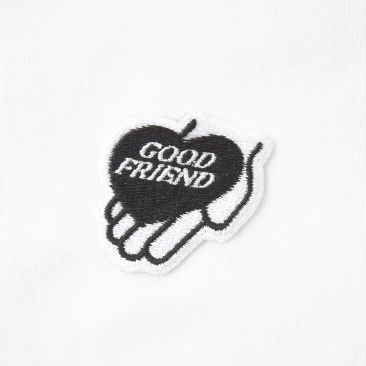 Heart-Logo Over Sized T-shirt (White)