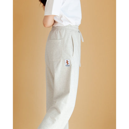 Heart-Logo Heavyweight  Sweatpants (Oatmeal)