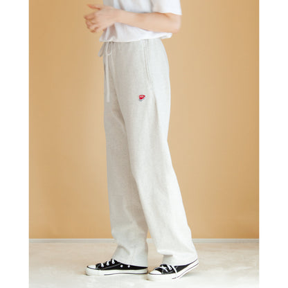 Heart-Logo Heavyweight  Sweatpants (Oatmeal)